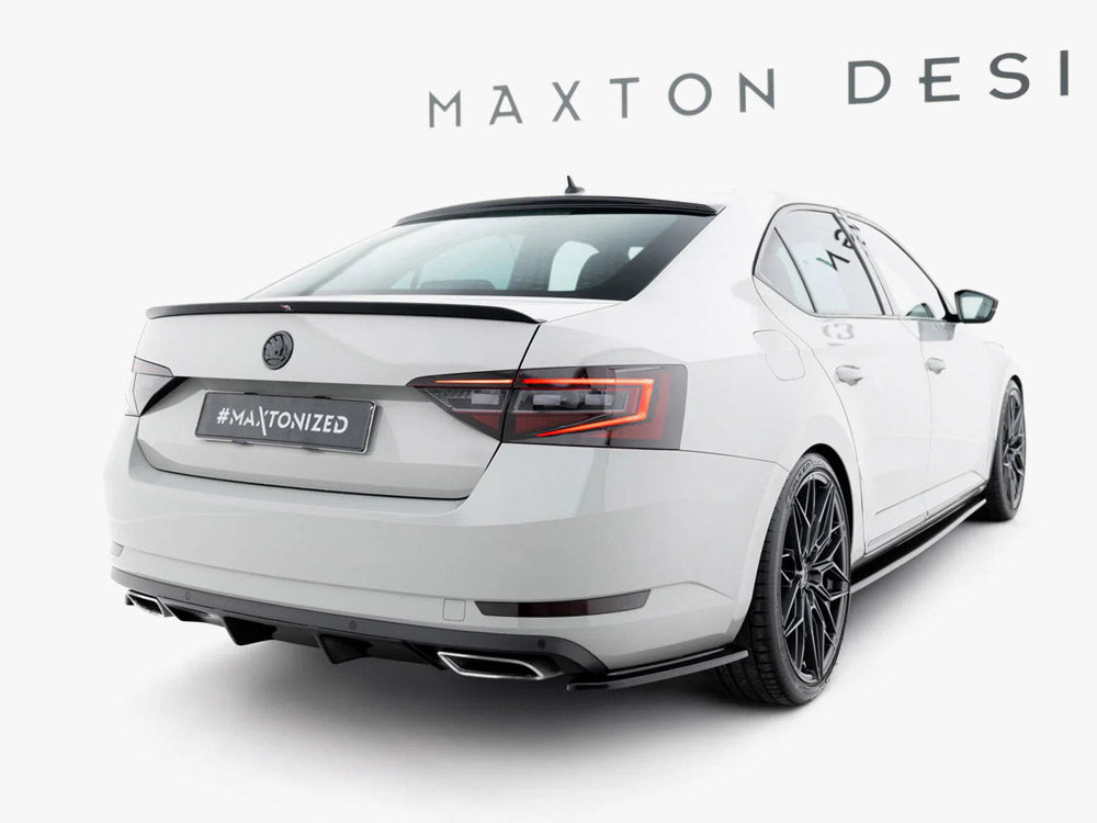 Rear Window Extension compatible with Skoda Superb Liftback Mk3 / Mk3 Facelift