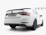 Rear Side Splitters V.1 compatible with Skoda Superb Liftback / Estate Mk3