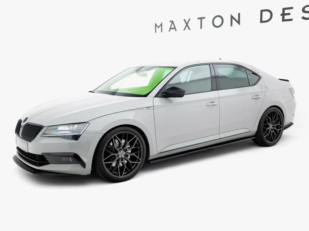 Side Skirt Diffusers compatible with Skoda Superb Liftback / Estate Mk3