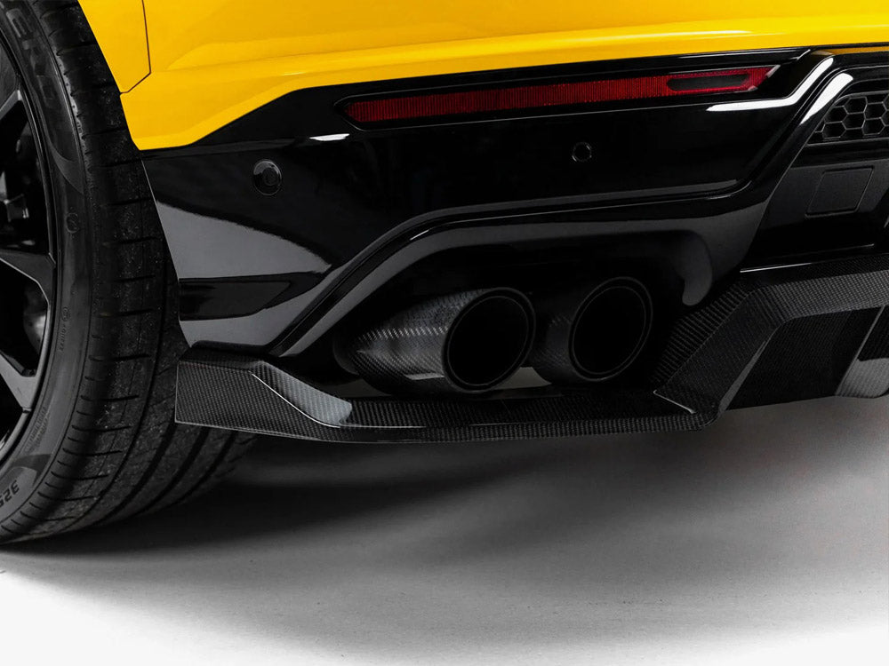 Prepreg Carbon Fiber Rear Splitter (Vertical Bars) compatible with Lamborghini Urus Mk1