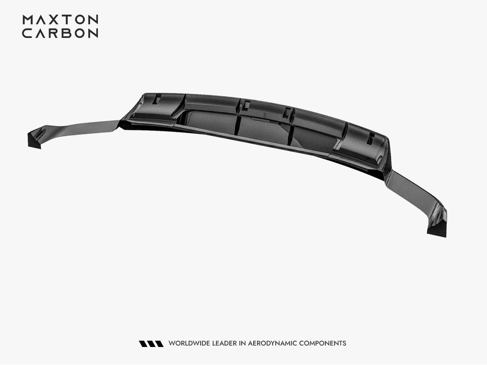 Prepreg Carbon Fiber Rear Splitter (Vertical Bars) compatible with Lamborghini Urus Mk1