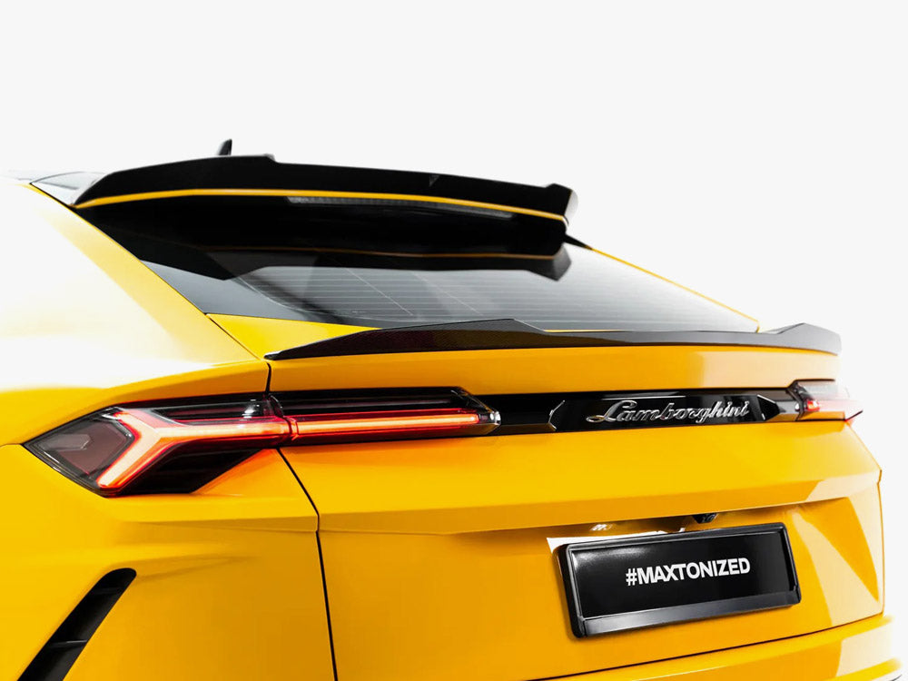 Prepreg Carbon Fiber Tailgate Spoiler (Lower) compatible with Lamborghini Urus Mk1