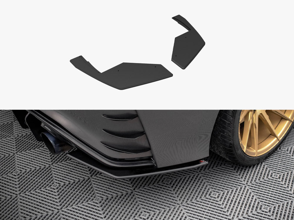 Street PRO Rear Side Splitters compatible with Nissan 370Z Nismo Facelift