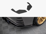 Street PRO Rear Side Splitters compatible with Nissan 370Z Nismo Facelift