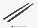 Street PRO Side Skirt Diffusers compatible with Nissan 370Z Nismo Facelift