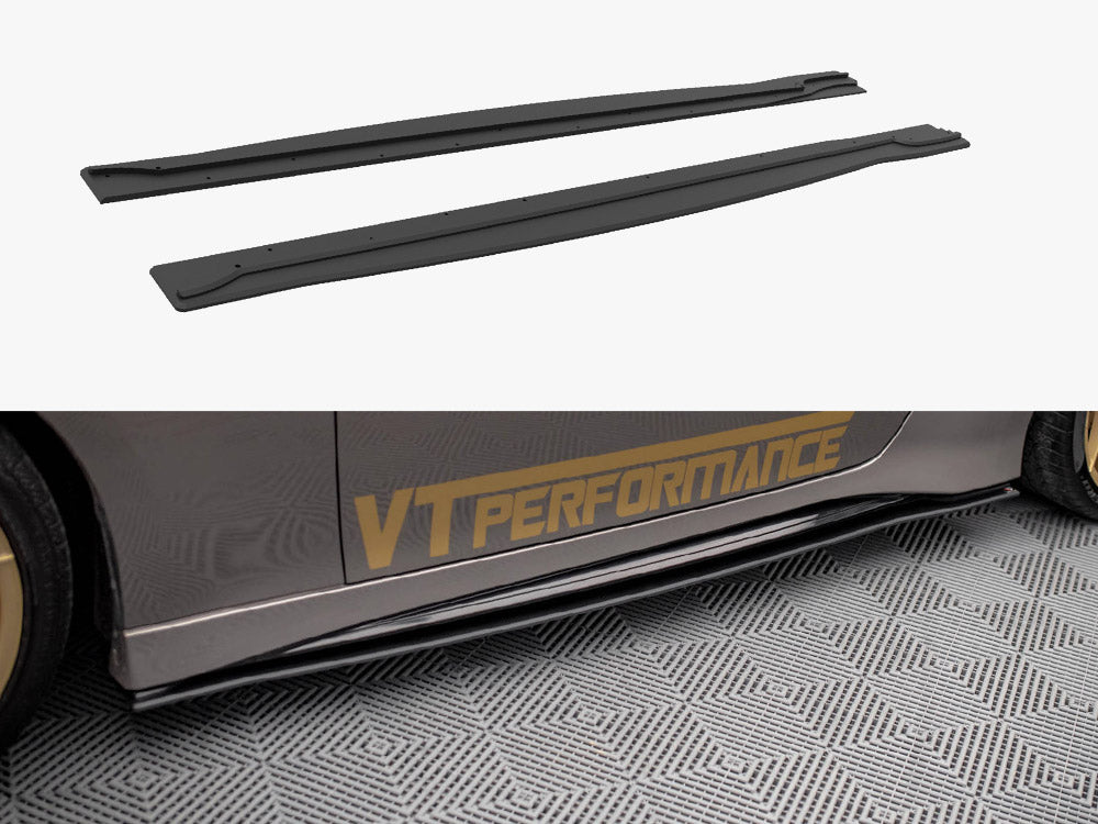 Street PRO Side Skirt Diffusers compatible with Nissan 370Z Nismo Facelift