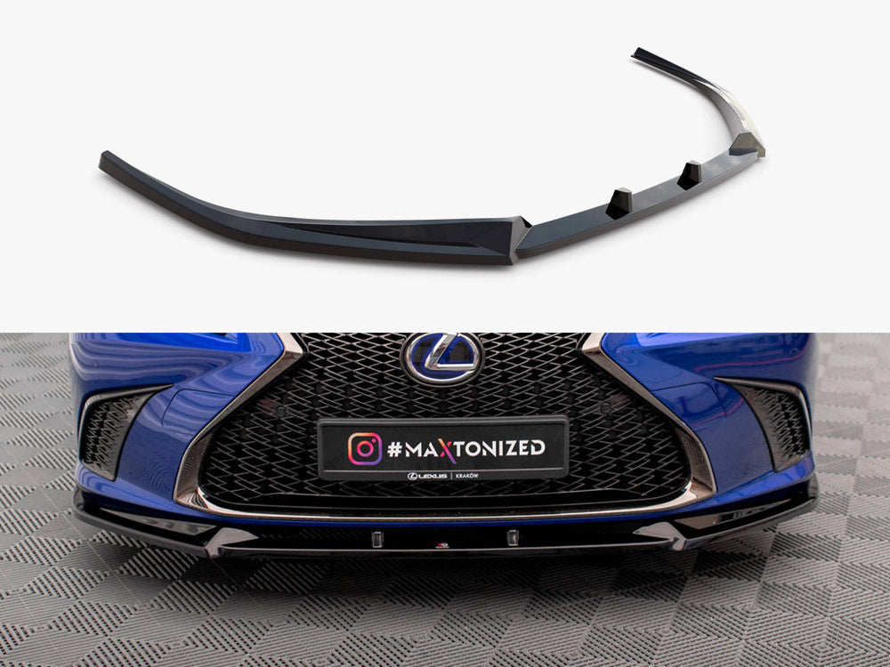 Front Splitter V.2 compatible with Lexus ES F Sport Mk7