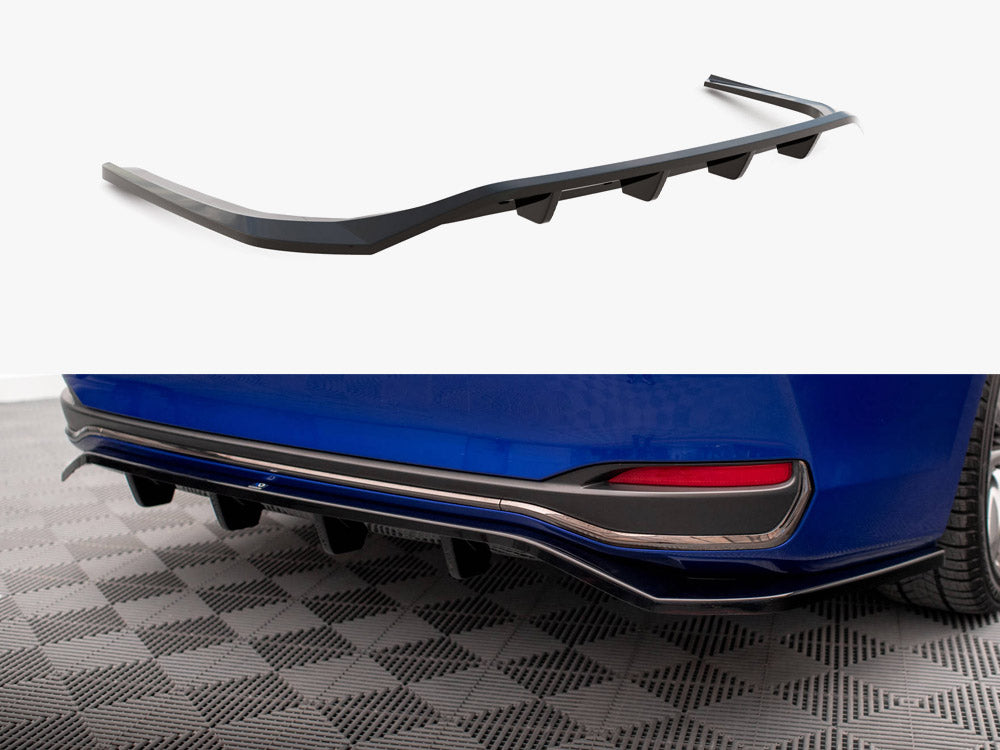 Rear Splitter (Vertical Bars) compatible with Lexus ES F Sport Mk7