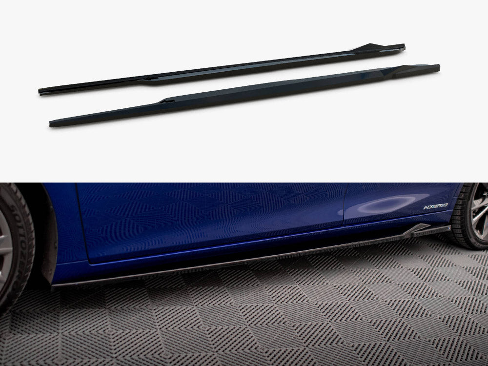 Side Skirt Diffusers compatible with Lexus ES F Sport Mk7