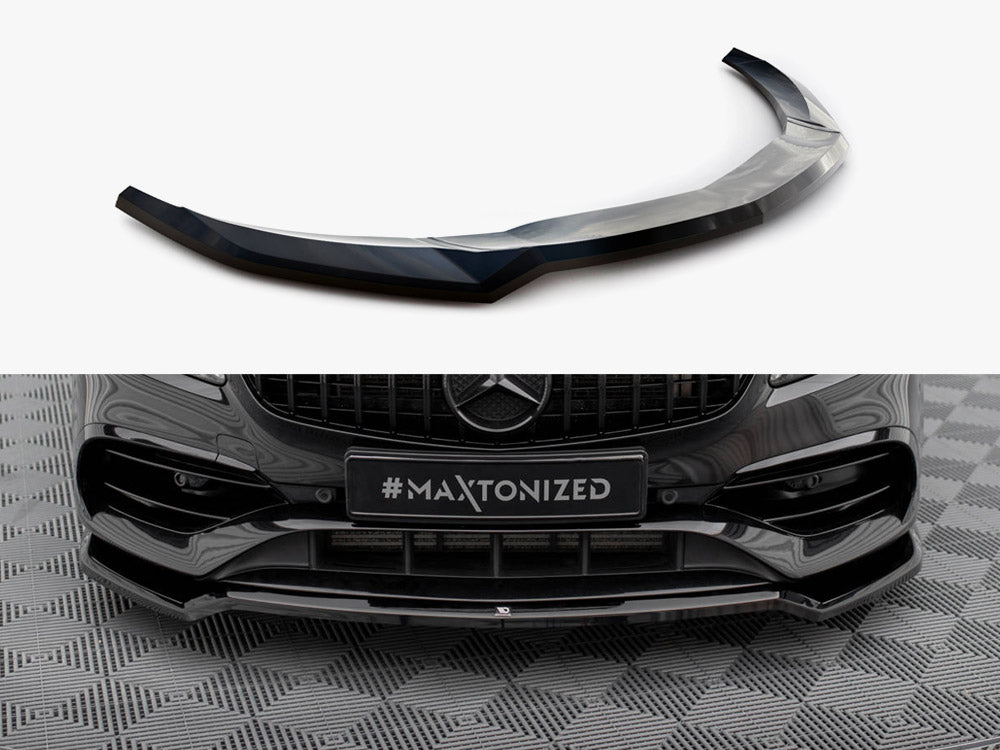 Front Splitter V.1 compatible with Mercedes-Benz A AMG Line W176 Facelift