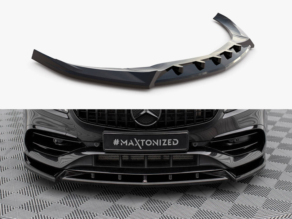 Front Splitter V.2 compatible with Mercedes-Benz A AMG Line W176 Facelift