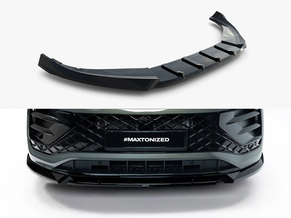 Front Splitter V.2 compatible with Volkswagen Tayron R-Line Mk1