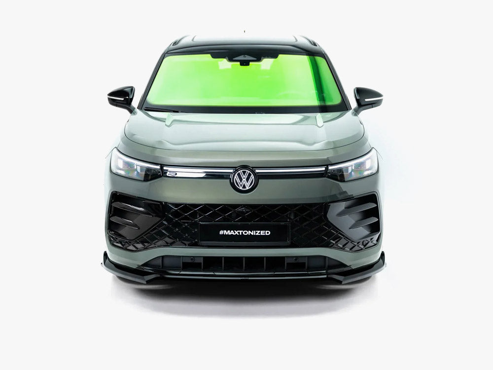 Front Splitter V.1 compatible with Volkswagen Tayron R-Line Mk1