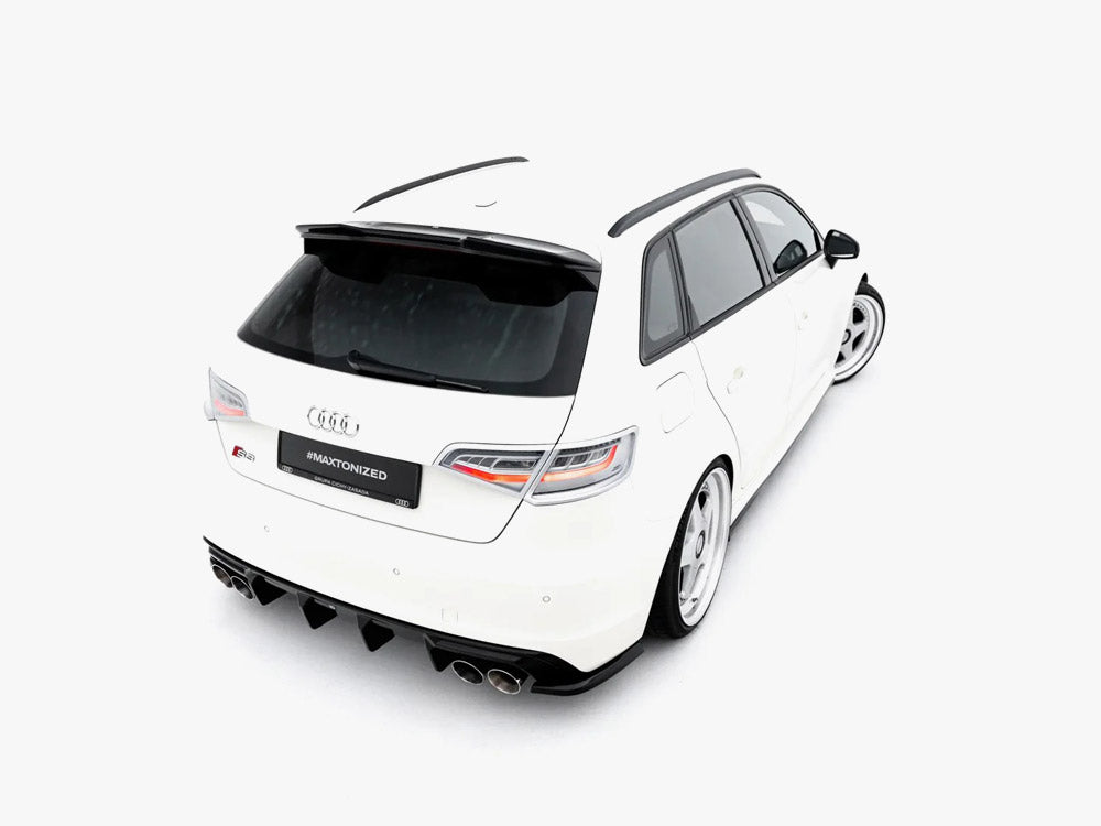 Spoiler CAP 3D compatible with Audi S3 / A3 S Line Sportback / Hatchback 8V