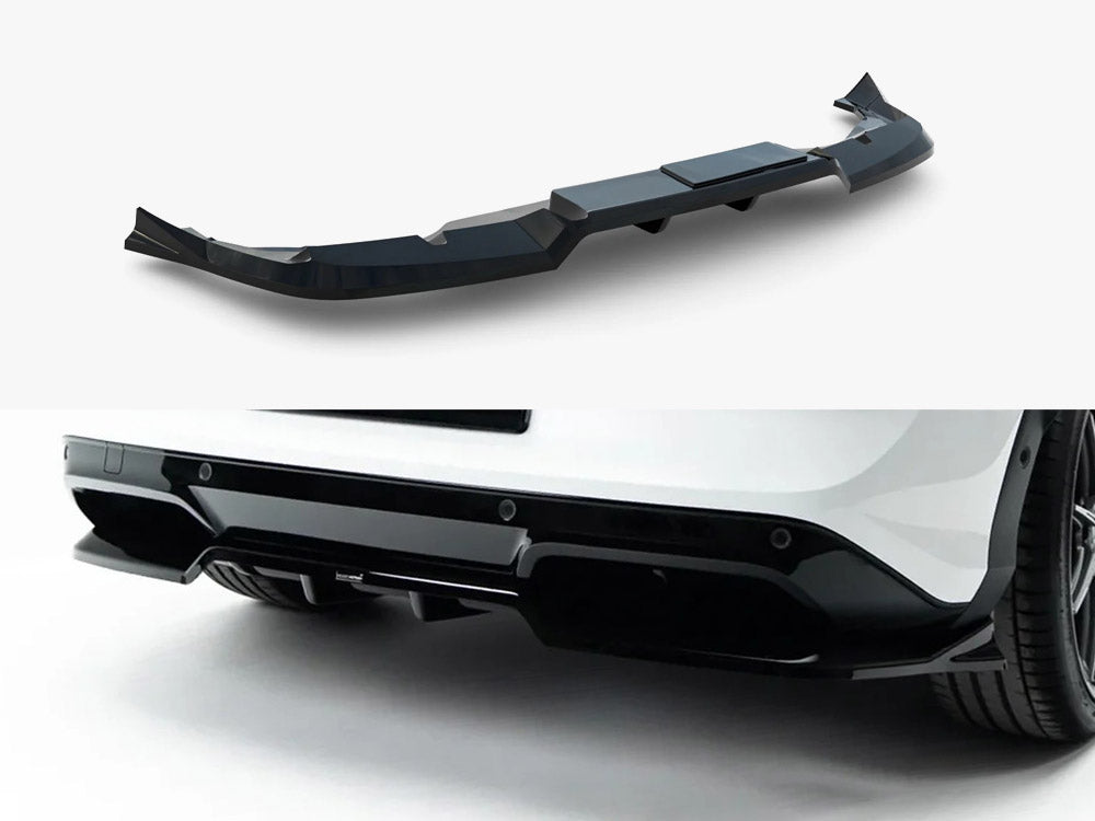 Rear Splitter (Vertical Bars) compatible with Volkswagen T-Roc R-Line Mk2