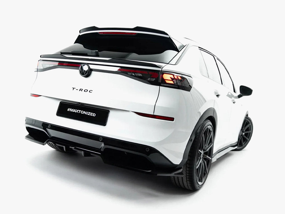 Rear Splitter (Vertical Bars) compatible with Volkswagen T-Roc R-Line Mk2