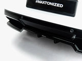 Rear Splitter (Vertical Bars) compatible with Volkswagen T-Roc R-Line Mk2