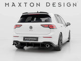 Street Pro Rear Side Splitters V.2 compatible with Volkswagen Golf GTI Mk8