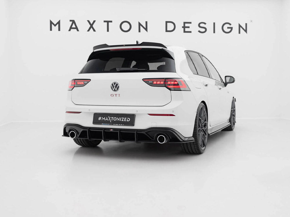 Street Pro Rear Side Splitters V.1 compatible with Volkswagen Golf GTI Mk8