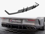 Street PRO Rear Diffuser compatible with Mercedes-AMG C43 Coupe / Cabrio C205 Facelift / A205 Facelift