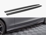 Street PRO Side Skirt Diffusers compatible with Mercedes-AMG C43 Coupe / Cabrio C205 Facelift / A205 Facelift