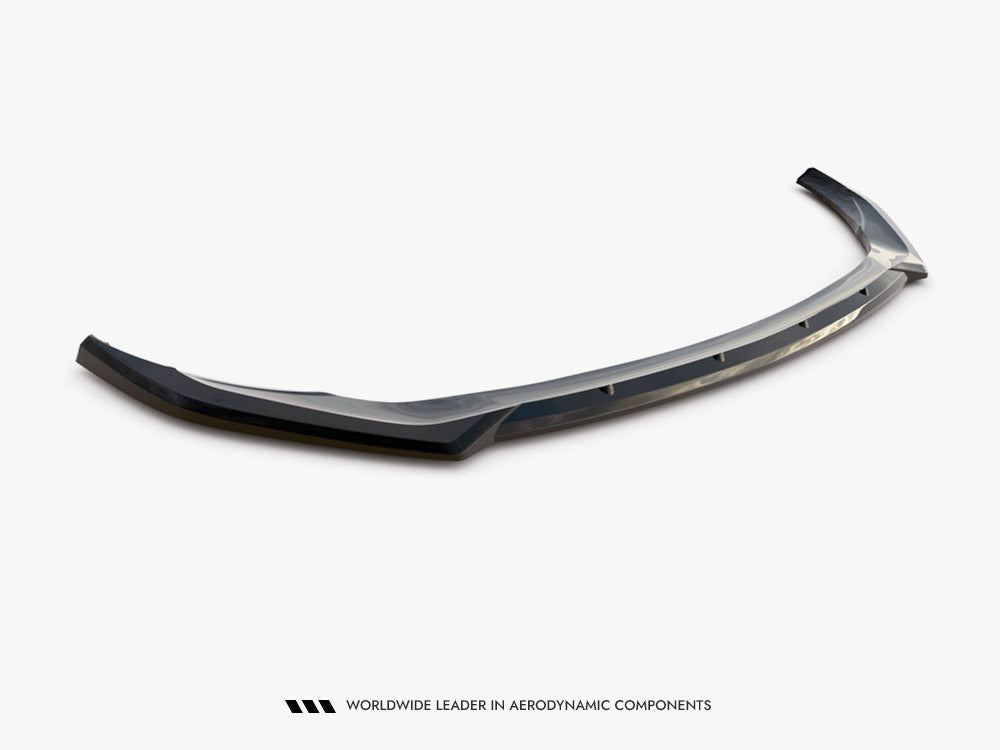 Front Splitter V.2 compatible with Mercedes-AMG C43 Coupe / Sedan / Estate C205 / W205 / S205 Facelift
