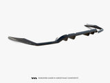 Rear Splitter (Vertical Bars) compatible with Mercedes-AMG C43 Coupe / Cabrio C205 Facelift / A205 Facelift