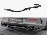 Rear Splitter (Vertical Bars) compatible with Mercedes-AMG C43 Coupe / Cabrio C205 Facelift / A205 Facelift