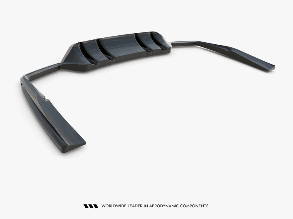 Rear Splitter (Vertical Bars) compatible with Mercedes-AMG C43 Coupe / Cabrio C205 Facelift / A205 Facelift