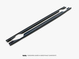 Side Skirt Diffusers compatible with Mercedes-AMG C43 Coupe / Cabrio C205 Facelift / A205 Facelift