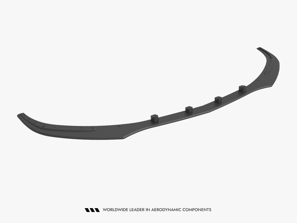 Street PRO Front Splitter compatible with Mercedes-AMG C63 Sedan / Estate W205 Facelift