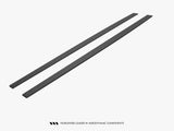 Street PRO Side Skirts Diffusers compatible with Mercedes-AMG C63 Sedan / Estate W205 Facelift