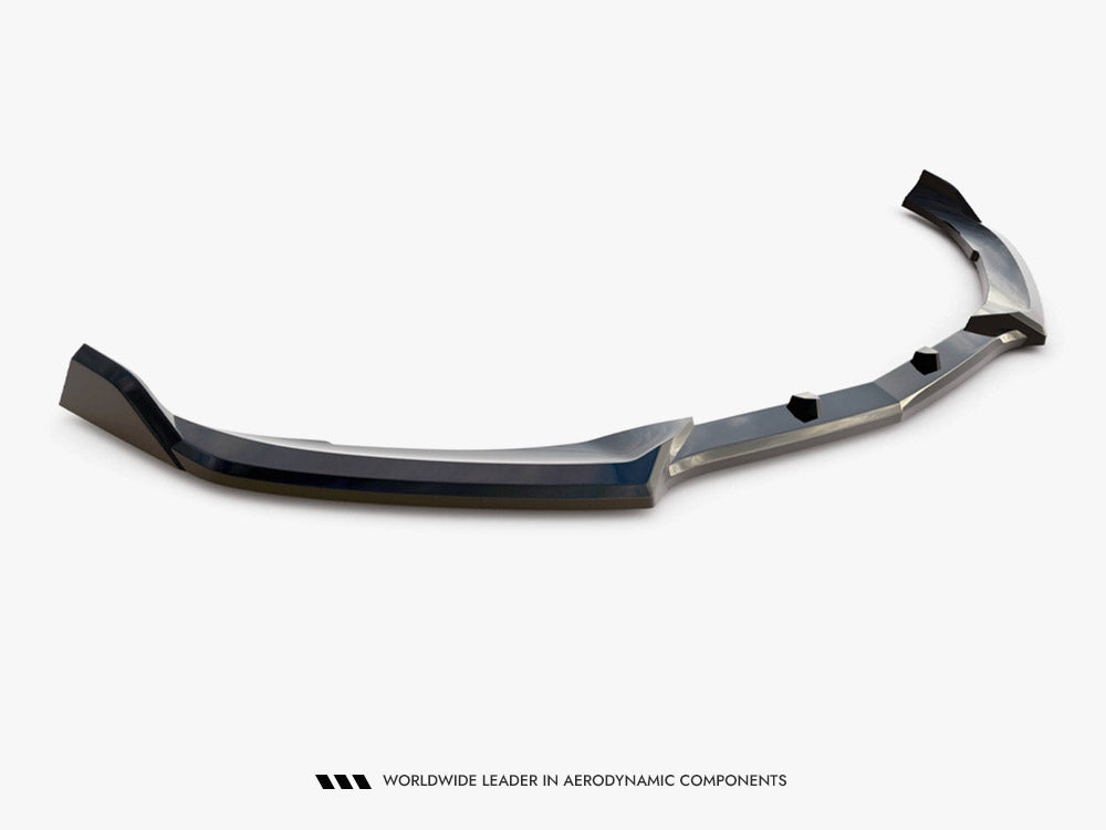 Front Splitter V.2 compatible with Mercedes-AMG C63 Sedan / Estate W205 Facelift