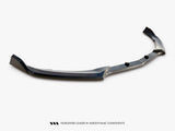 Front Splitter V.2 compatible with Mercedes-AMG C63 Sedan / Estate W205 Facelift