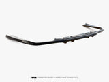 Rear Splitter (Vertical Bars) compatible with Mercedes-AMG C63 Sedan / Estate W205 Facelift