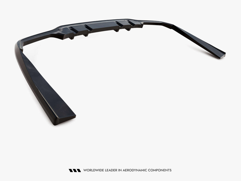 Rear Splitter (Vertical Bars) compatible with Mercedes-AMG C63 Sedan / Estate W205 Facelift