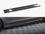 Side Skirts Diffusers compatible with Mercedes-AMG C63 Sedan / Estate W205 Facelift