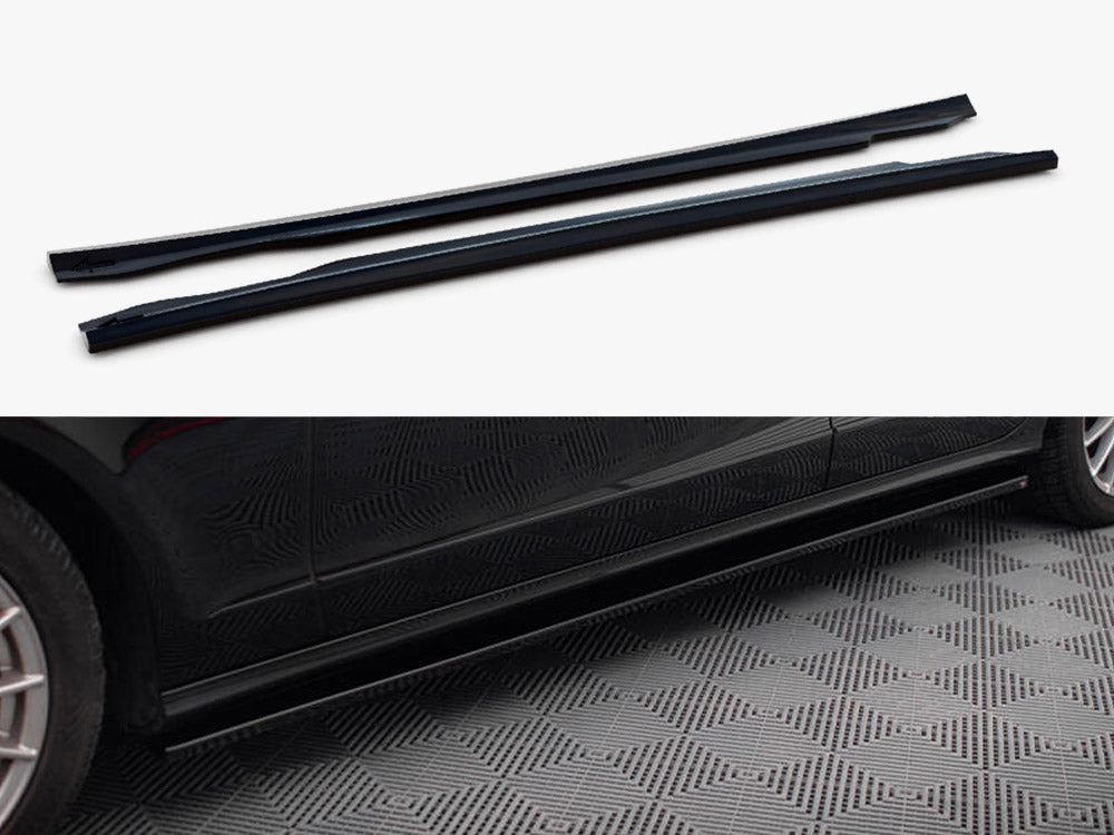 Side Skirts Diffusers V.2 compatible with Mercedes-Benz CLS C218