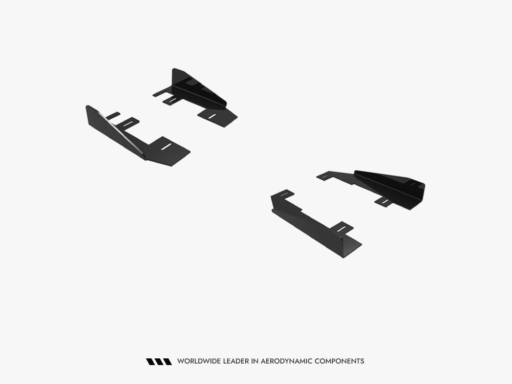 Side Flaps compatible with Mercedes-AMG C63 Sedan / Estate W205 Facelift