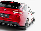 Rear Side Splitters V.1 compatible with Hyundai i30 N Line Wagon Mk3 Facelift