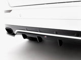 Rear Splitter (Vertical Bars) compatible with Volvo XC60 R-Design Mk2