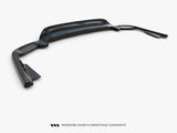 Rear Splitter (Vertical Bars) compatible with Volvo XC60 R-Design Mk2