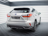 Rear Splitter (Vertical Bars) compatible with Lexus RX H Mk4