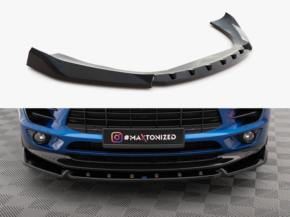 Front Splitter V.2 compatible with Porsche Macan Mk1