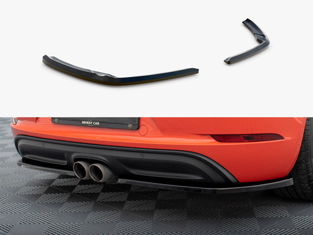 Rear Side Splitters compatible with Porsche 718 Cayman 982c