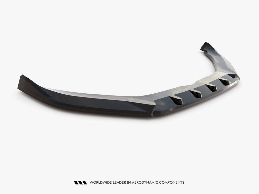 Front Splitter V.2 compatible with Porsche Panamera E-Hybrid 971 Facelift