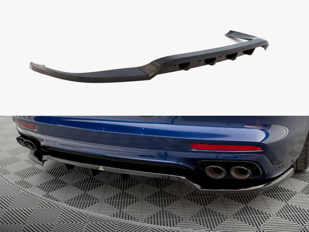 Rear Splitter (Vertical Bars) compatible with Porsche Panamera E-Hybrid 971 Facelift