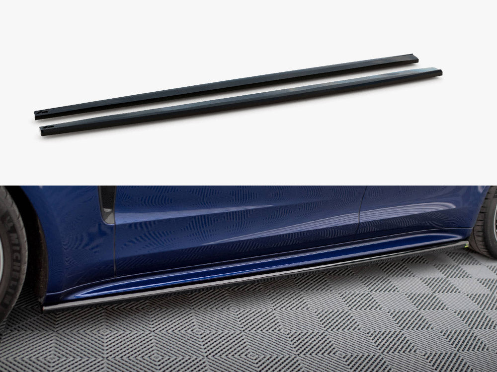 Side Skirts Diffusers compatible with Porsche Panamera E-Hybrid 971 Facelift