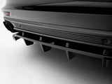 Rear Splitter (Vertical Bars) compatible with Porsche Panamera Turbo S E-Hybrid / Panamera E-Hybrid / Panamera 4S 971