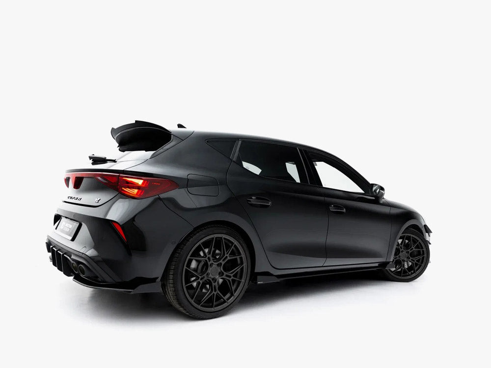 Street PRO Side Skirts Diffusers + Flaps compatible with CUPRA Leon ST / Hatchback Mk1 Facelift